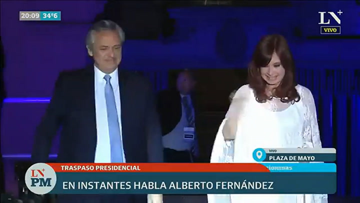 Discurso de Cristina Kirchner, vicepresidenta, en Plaza de Mayo