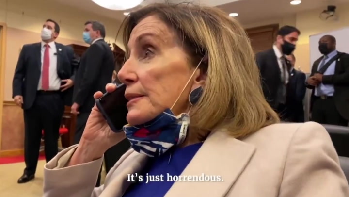 New Jan 6 footage shows Speaker Pelosi's response as Capitol riot unfolded