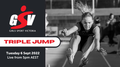 6 Sept - GSV Athletics Triple Jump - Stream 3
