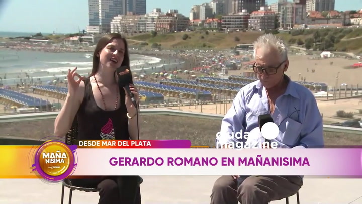 Gerardo Romano se confesó en lo de Carmen: “Estoy enamorado pero no soy correspondido”
