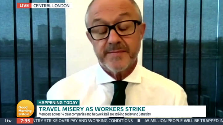 Train strikes: Network Rail boss explains why they can't raise wages above 8% offer