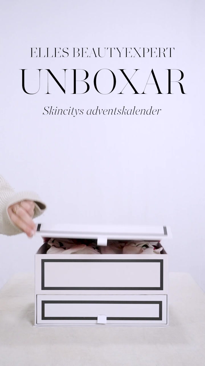 ELLE unboxar: Skincitys adventskalender