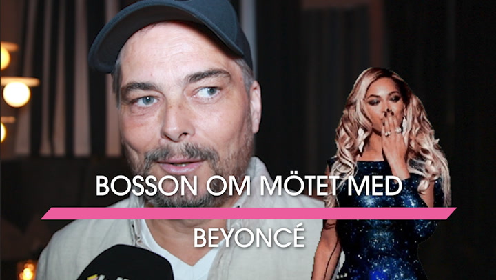Bosson om mötet med världsstjärnan Beyoncé