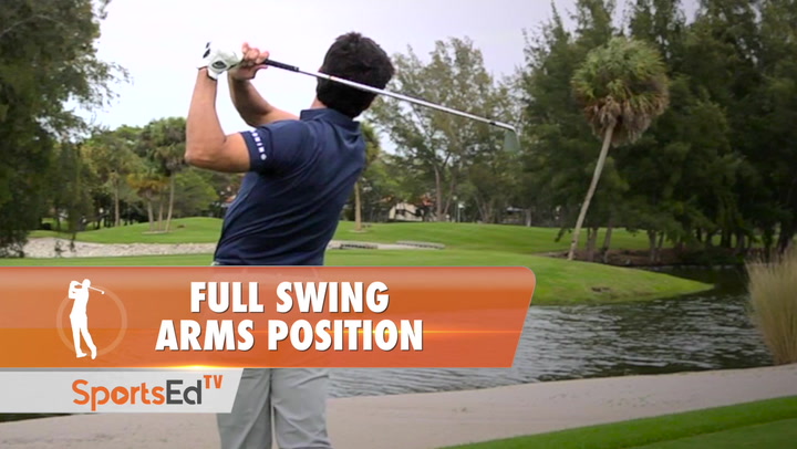 Full Swing Arms Position