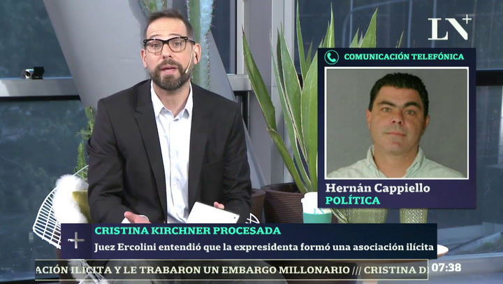 Procesan a Cristina Kirchner - Hernán Capiello en Más Despiertos