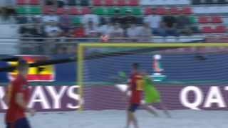 Impresionante gol de chilena de Lucas Ponzetti en Fútbol Playa