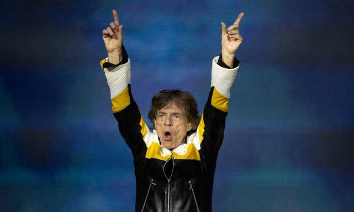 Mick Jagger le cantó al público argentino en su show en el Hyde Park de Londres