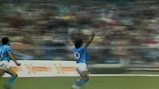 El golazo parecido del Diego al Verona en 1985