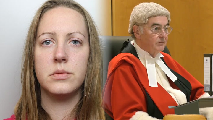 Lucy Letby handed whole life sentence after being found guilty of murdering seven babies