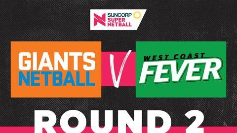 26 March - SSN 2023 - R2 - Giants v West Coast Fever