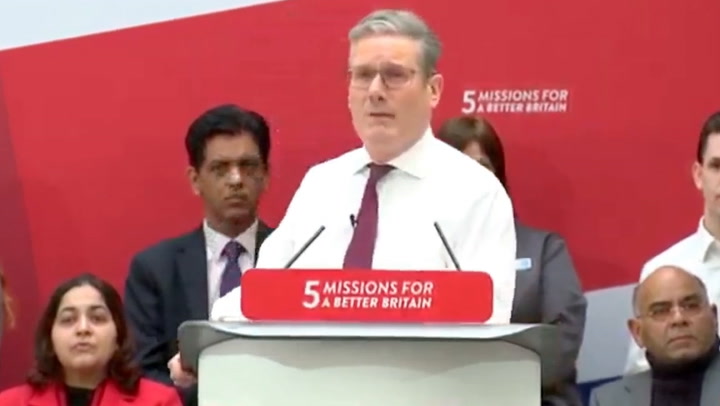 Keir Starmer sets out Labour’s five ‘national missions’