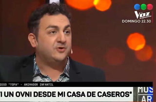La confesión de Diego Topa: "Me ha pasado que vi OVNIS"