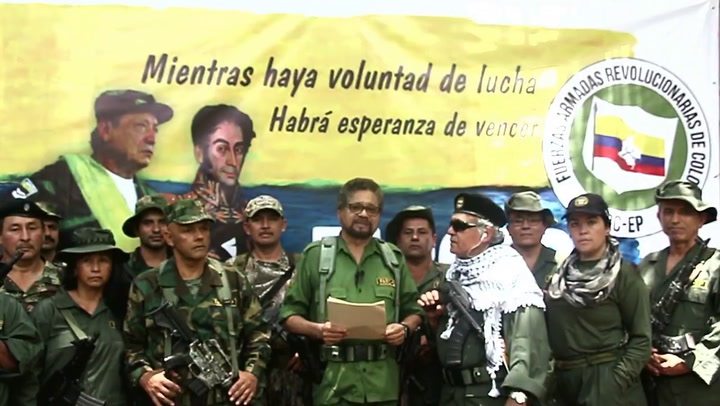 Iván Márquez reaparece en video anunciando que retoma las armas - Fuente: YouTube