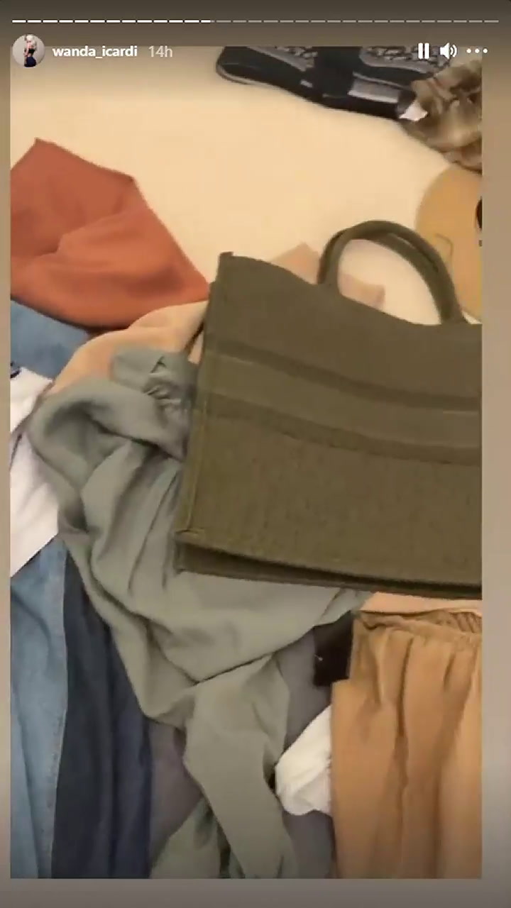 Wanda Nara contó sus tips para hacer las valijas de toda su familia - Fuente Instagram