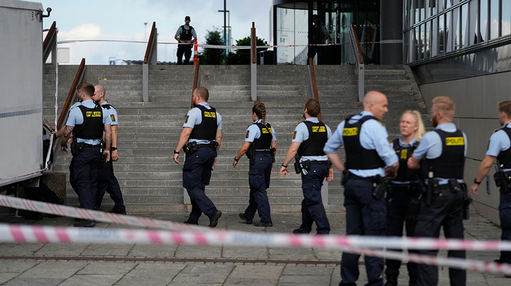 Gunman kills three at Copenhagen shopping centre