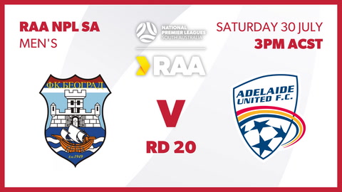 FK Beograd - NPL SA v Adelaide United FC - NPL SA
