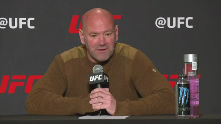 Dana White: UFC president says he has 'no defence' for slapping wife