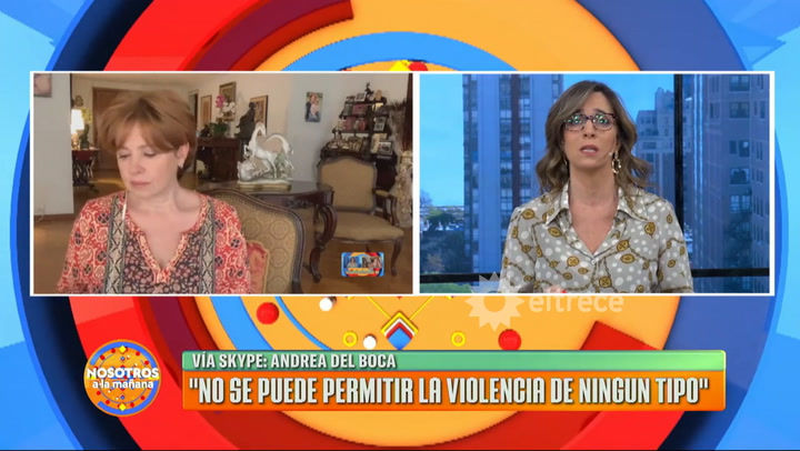 Andrea del Boca se refirió al juicio por la novela Mamá Corazón