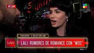 Lali Espósito se sinceró sobre su "chapetour" y los rumores de romance con Wos