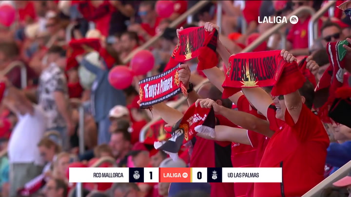 Mallorca 1-0 Las Palmas: resumen y gol | LaLiga EA Sports (J35)