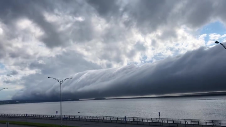VIRAL VIDEO OF OMINOUS 'TUBE-LIKE' CLOUD EXPLAINED