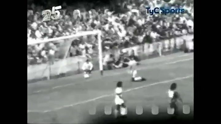 Independiente vs. Gimnasia y Esgrima La Plata | 18/03/1973 - Fuente: TycSports