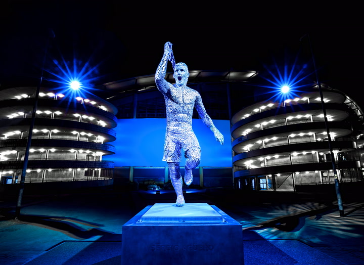 'The best moment of my life': Sergio Aguero reacts to his new statue