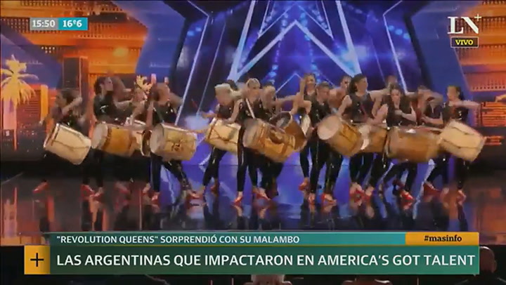 Las argentinas que bailaron malambo en America Got´s Talent y deslumbraron a todos