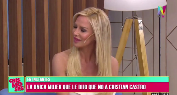 Luciana Salazar contra Martín Redrado - Fuente: NET Tv