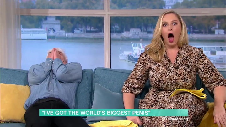 Man with 'world's largest penis' shocks This Morning presenters by revealing photo