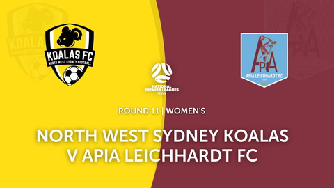Round 11 - NPL Women's NSW North West Sydney Koalas FC v Apia Leichhardt FC