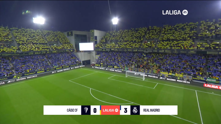 Cádiz 0-3 Real Madrid: resumen y goles | LaLiga EA Sports (J14)