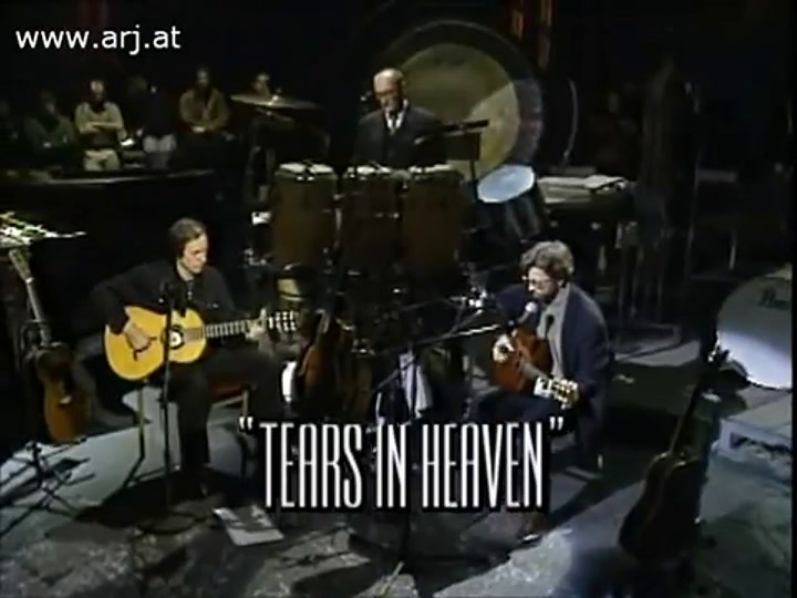 Tears in Heaven', versión unplugged - Fuente: Youtube