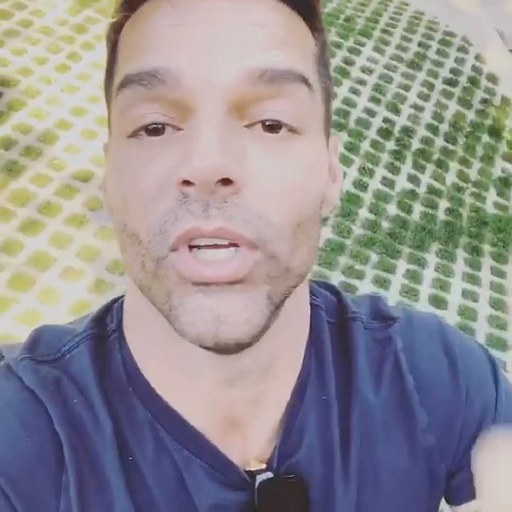 Ricky Martin vuelve a la argentina y lo anuncio con este vídeo en Instagram