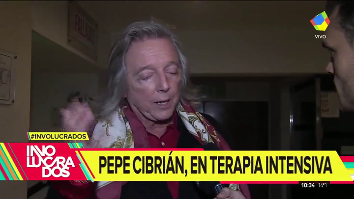 Pepe Cibrián en terapia intensiva - Fuente: América tv