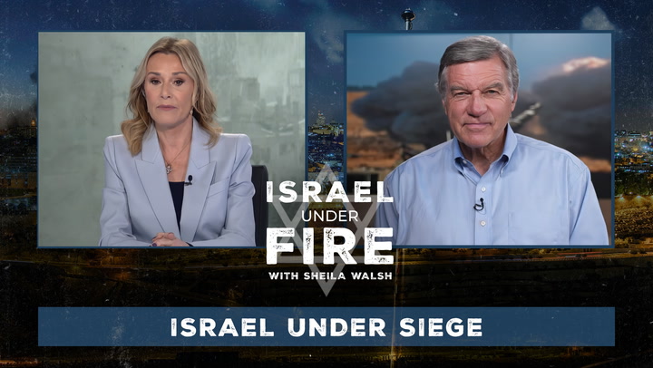 Israel Under Fire - Sheila Walsh Speaks with Special Forces - October 20, 2023