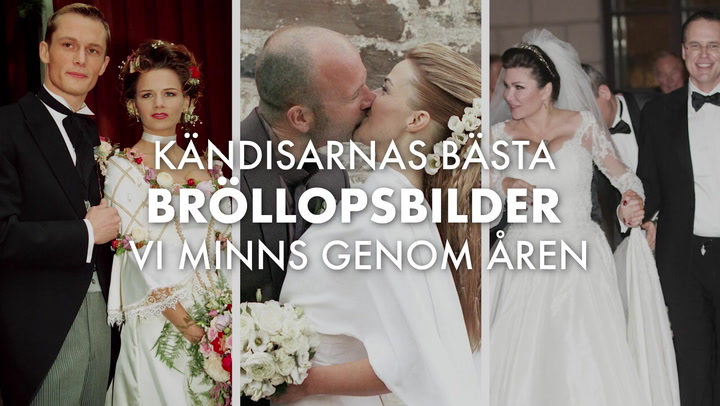 SE OCKSÅ: Kändisarnas bästa bröllopsbilder vi minns