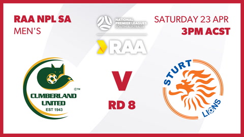 Cumberland United - NPL SA v Sturt Lions - NPL SA
