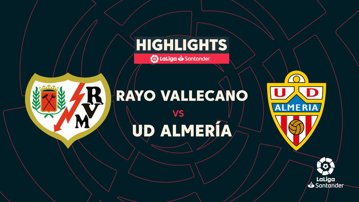 LaLiga (J20): Resumen y goles del Rayo 2-0 Almería