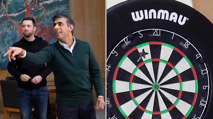 Rishi Sunak Plays Darts With Luke Humphries And Admits- ‘This Could Be Pretty Bad’