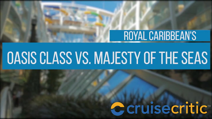 What’s Your Size? Royal Caribbean's Oasis Class Vs. Majesty Of The Seas - Video