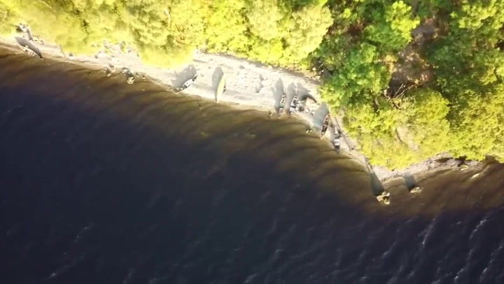 Video: Aseguran que capturaron imágenes desde un drone del monstruo del lago Ness