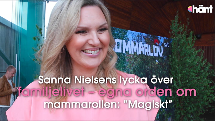Sanna Nielsens lycka över familjelivet – egna orden om mammarollen: ”Magiskt”