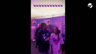 Tini Stoessel bailó con su papá en la previa de uno de sus shows