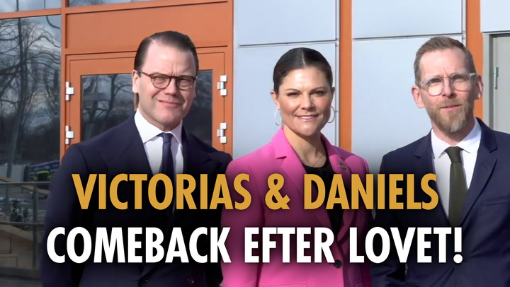 Här gör Victoria & Daniel comeback – efter ledigheten med Estelle & Oscar