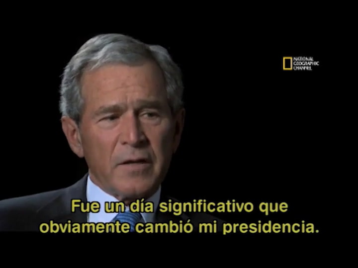 George W. Bush cuenta cómo vivió el ataque del 11-S