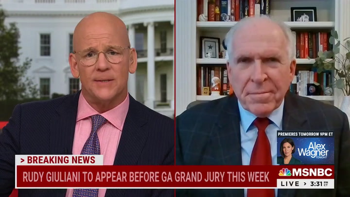 Brennan: I’m Not a Lawyer but 'I Think Both Rudy and Trump Are Screwed'