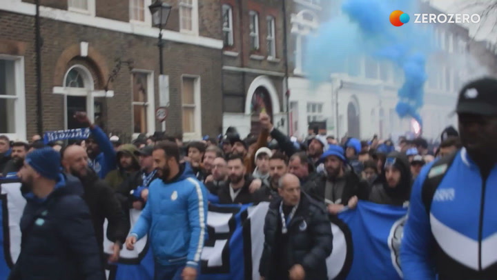 Arsenal venceu, mas Londres pintou-se de azul e branco: as imagens da festa portista