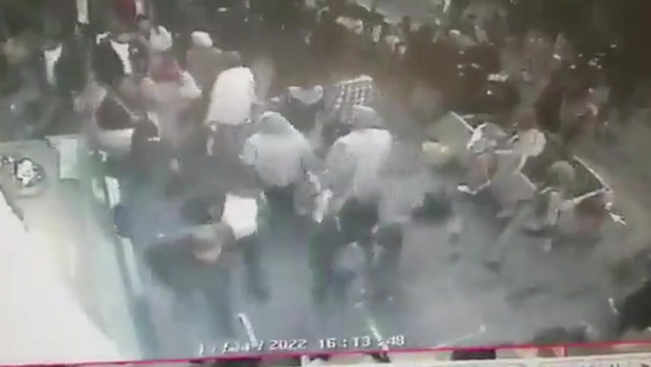 CCTV footage shows moments blast shatters central street of Istanbul