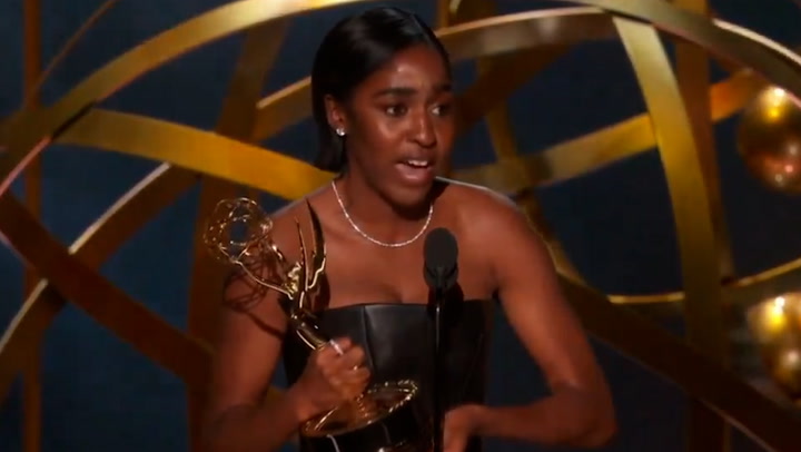 Ayo Edebiri's heartfelt tribute to parents in Emmys acceptance speech